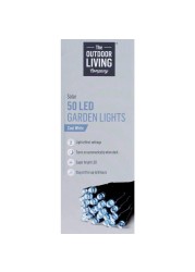 The Outdoor Living Company Solar 50 LED Garden Lights (Cool White)