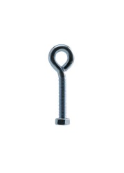 Suki International Medium Zinc Plated Eye Bolts (Pack of 2, 8 x 50 mm)