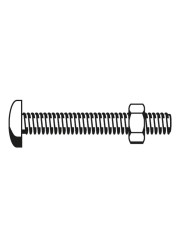 Suki Steel Roofing Bolt (M6 x 8 cm)