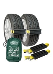 TRAC GRABBER Tire Traction for Cars, ATVs & UTVs (25.9 x 14 x 10.7 cm, Black/Yellow)