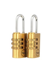 Yale Brass Combination Padlocks (2.2 cm, 2 pcs)