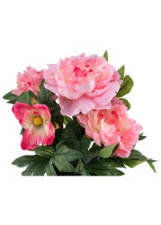 Artificial Potted Peony (Pink)