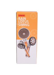 Sonaki Lotus Hand Shower (Black & Chrome)