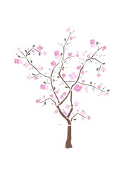 RoomMates RMK1555GM Spring Blossom Tree Giant Wall Decal (152.4 x 101.6 cm)