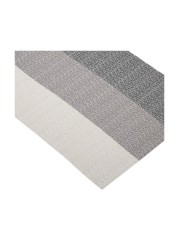 KitchenCraft Woven Stripes Placemat (30 x 45 cm, Gray)