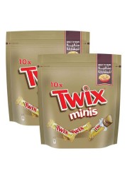 Twix Miniature Chocolate 200g x Pack of 2