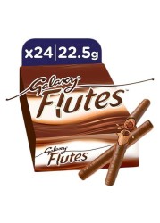 Galaxy Flutes Twin Fingers Chocolate 22.5g x Pack of 24