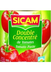 Sicam Double Concentrate Tomato Paste 800g