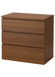 MALM Chest of 3 drawers