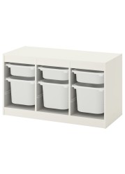 TROFAST Storage combination with boxes