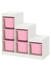 TROFAST Storage combination with boxes