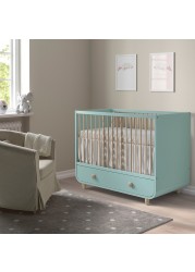 MYLLRA Cot with drawer