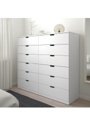 NORDLI Chest of 12 drawers