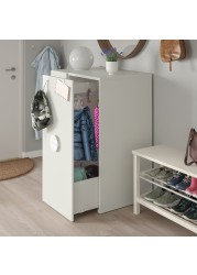 SMÅSTAD Wardrobe with pull-out unit