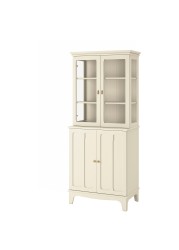 LOMMARP Cabinet with glass doors