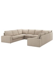 KIVIK U-shaped sofa, 6 seat