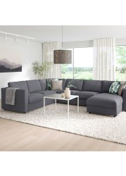 VIMLE Crnr sofa-bed, 5-seat w chaise lng