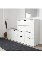 NORDLI Chest of 8 drawers