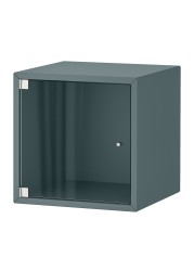 EKET Wall cabinet with glass door