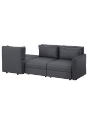 VALLENTUNA 3-seat modular sofa with sofa-bed