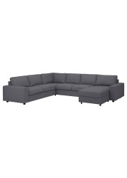 VIMLE Cover for corner sofa, 5-seat