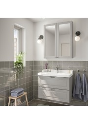 GODMORGON / RÄTTVIKEN Bathroom furniture, set of 4