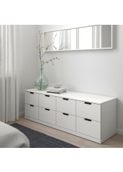 NORDLI Chest of 8 drawers