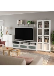 BRIMNES / BURHULT TV storage combination