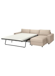 VIMLE 3-seat sofa-bed with chaise longue