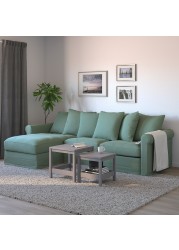 GRÖNLID 3-seat sofa-bed with chaise longue