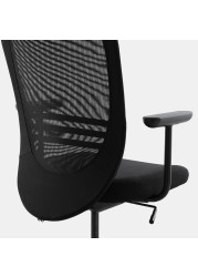 FLINTAN Office chair with armrests