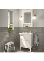 HEMNES / ODENSVIK Bathroom furniture, set of 4