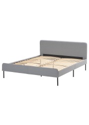 SLATTUM Upholstered bed frame