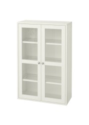 HAVSTA Glass-door cabinet