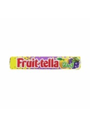 Fruit-Tella 2-In-1 Lemon Grape Chewy Candy 32.4g x20