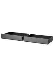 HAUGA Upholstered bed storage box