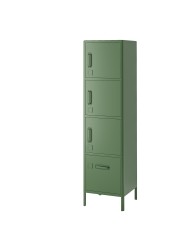 IDÅSEN High cabinet with drawer and doors