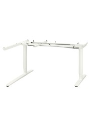 BEKANT Underframe sit/stand crnr table, el