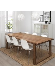 MÖRBYLÅNGA / LEIFARNE Table and 6 chairs