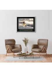 Motivational Posters with Aluminum Frame 60cm x 50cm (PRESISTENCE - SNOWBOARDER)