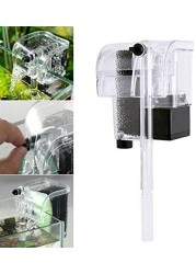 Generic - Mini Aquarium Fish Tank Waterfall Hang On External Oxygen Pump Water Filter