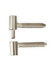 Hettich Drill-In Hinge &ndash; Nickel Plated (8 X 28 Mm, 2 Pieces)