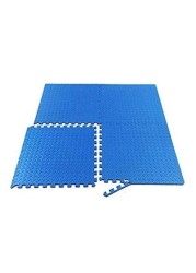 Rainbow Toys Blue Foam Exercise Mat Puzzle Game Pad Non- Slip Stitch Interlock EVA Mat size: 100x100x3cm