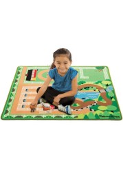 Melissa &amp; Doug - Round the Ranch Horse Rug