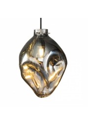 Indoor Evelyn Glass Pendant Light D1831 - Chrome