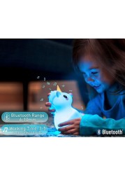 Lumipets Lumiworld Bluetooth Nightlight - Unicorn, White