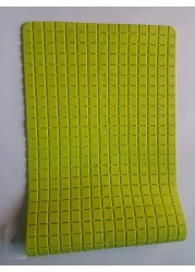 Non Slip Shower Mat Lime Green 78 x 35 cm