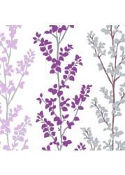 Branches Plum  Blackout Roller Blinds W: 180cm H: 200cm