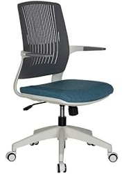 BASIC Chair, Ergonomic Desk Chair, Office &amp; Computer Chair for Home &amp; Office by Navodesk (STEEL BLUE)