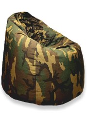 Luxe Decora Army Camouflage Bean Bag